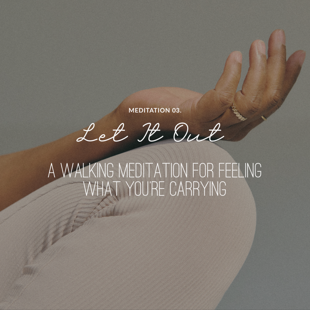 Meditation 03. Let It Out